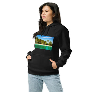 Sweat à capuche écologique unisexe - Éden Cristallin - ESPOIR PHOTOS